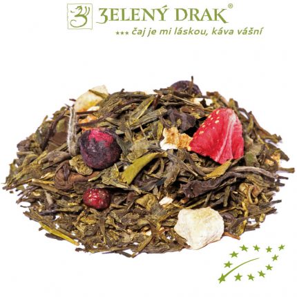 KRÁSKA A ZVÍŘE BIO - zelený čaj