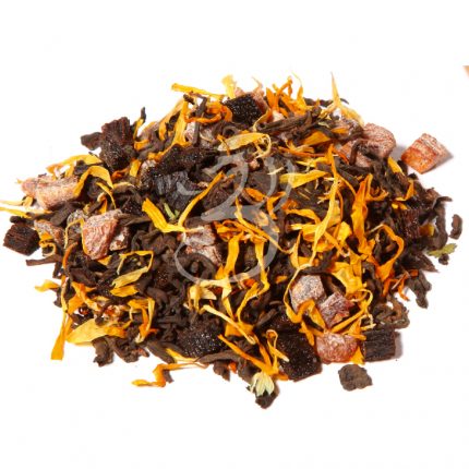 PUERH BROSKEV A VANILKA - pravý černý čaj